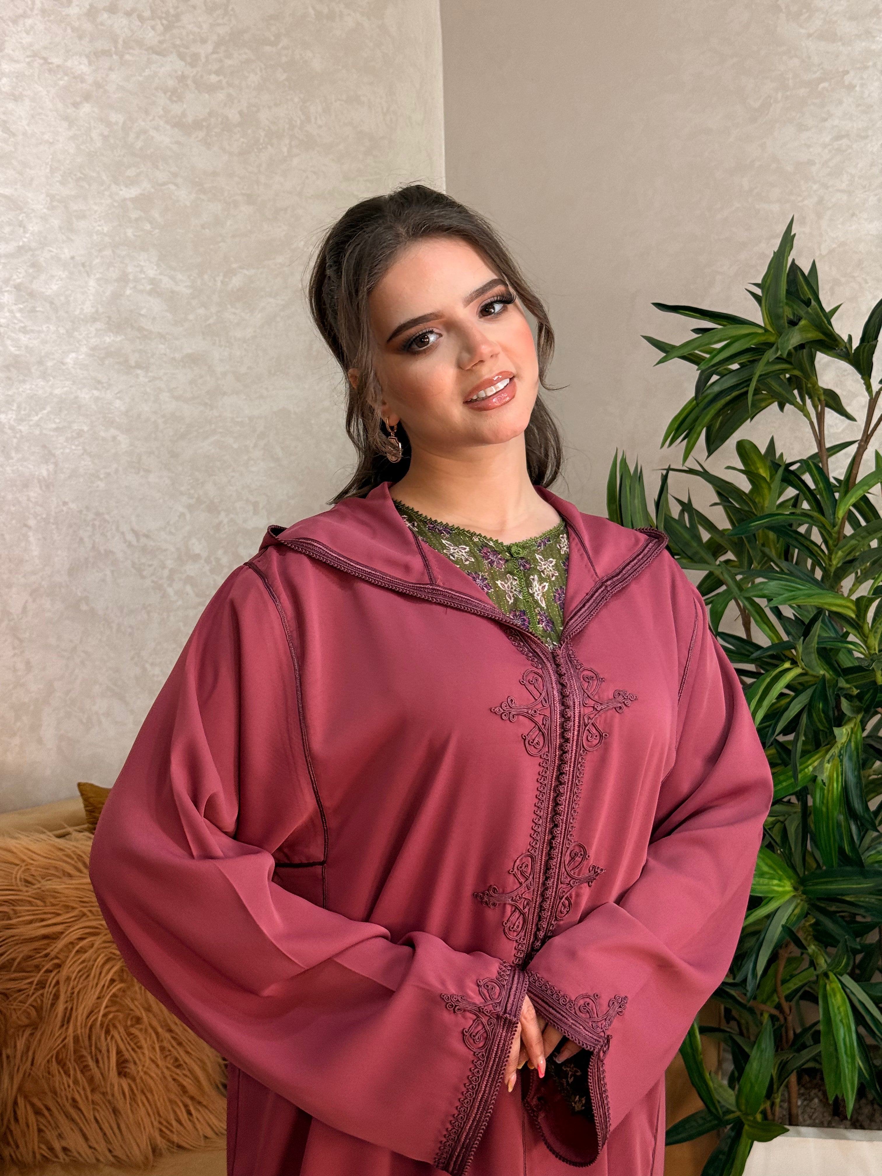 JELLABA ROSE VIEUX